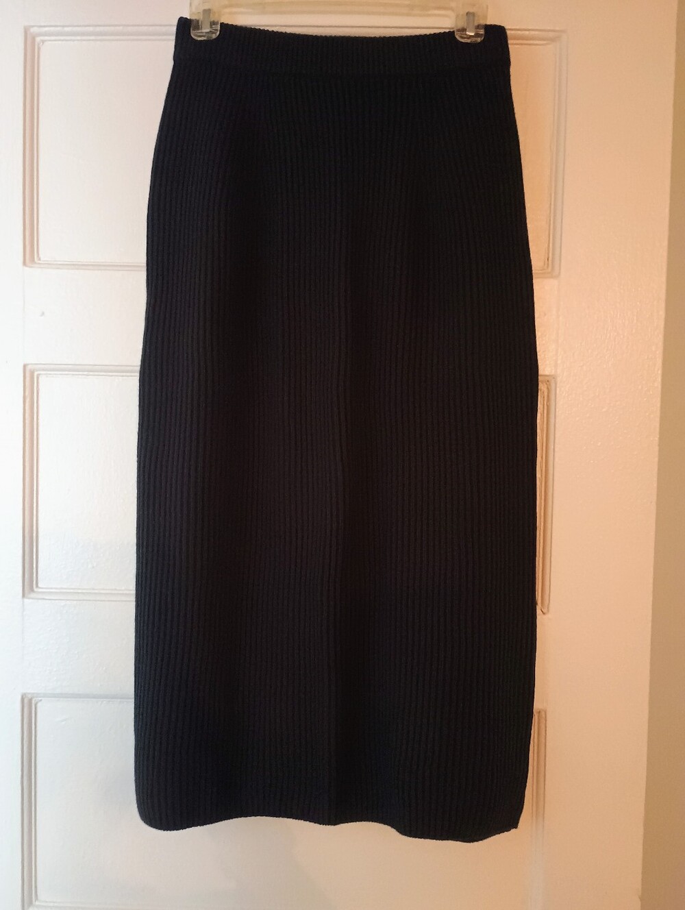 NWT Everlane Black Cotton Skirt